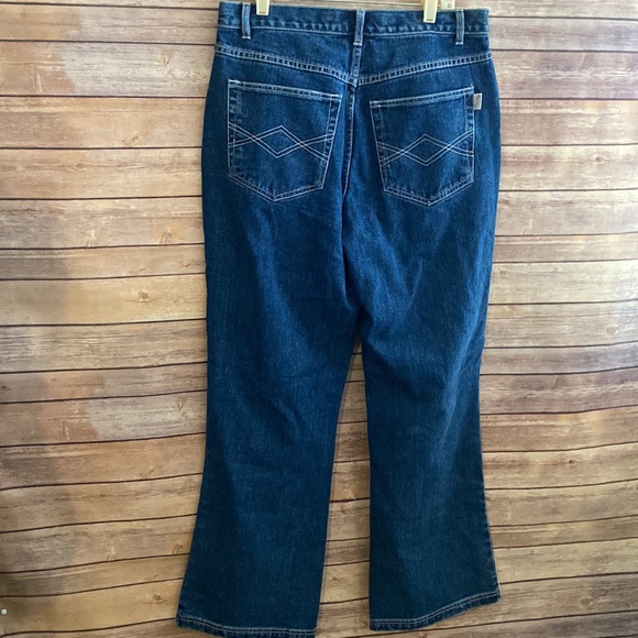 NWOT Vintage Y2K Revolt Fit & Flair Jeans Size 14 - Picture 5 of 8